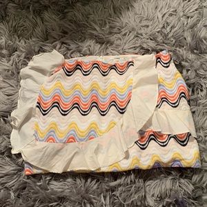 Tularosa Rainbow Zig Zag Skirt